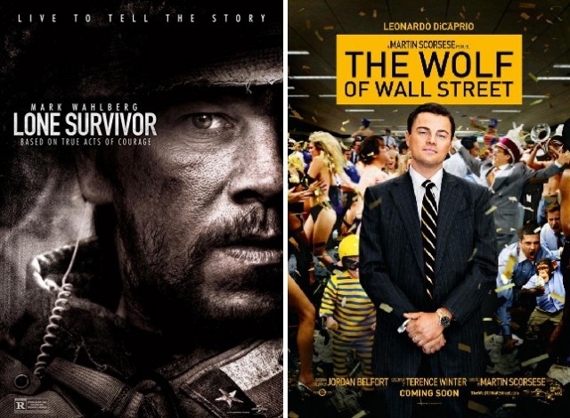 Lone Survivor and Wolf of Wall Street