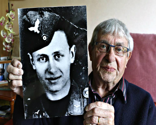 Johannes Boerner, former Luftwaffe soldier who fought in the Battle of Normandy.