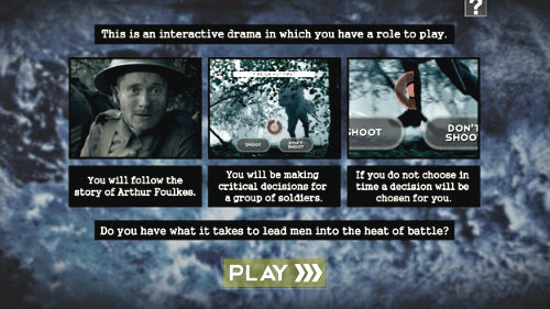 Our World War Interactive Episode