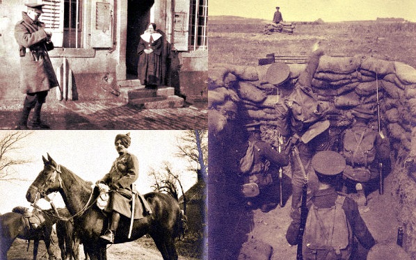 Some of the photos Prince Edward took during his tour in the WWI's Western Front.