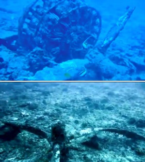 Plane Wreck Found in the Waters of Hawaii