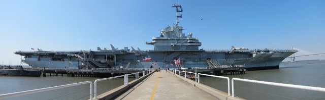 Panoramic image of Yorktown at Patriots Point - Wikipedia