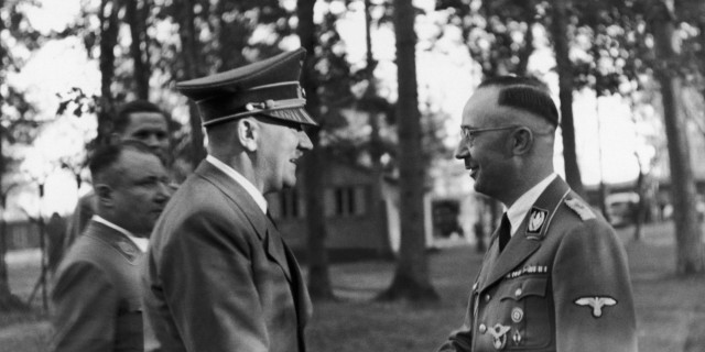 Hitler Congratulating Himmler On His Birthday In 1943