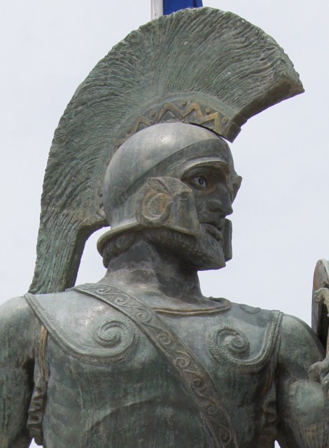 Statue of Leonidas I - Picture by Praxinoa via Wikimedia Creative Commons
