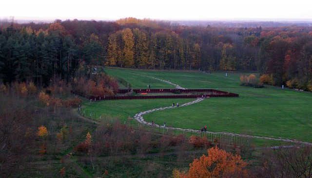 Kalkriese Hill, the suspected site of the battle. Photo by Corradox, from https://commons.wikimedia.org