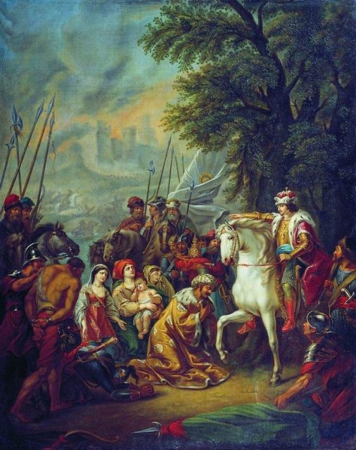 Ivan IV near Kazan