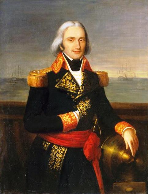 French admiral, François-Paul Brueys d'Aigalliers.