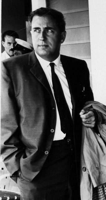 Gerald Bull, 1964. Photo Credit.