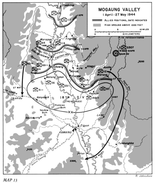 Battle Map of the Moguang Valley