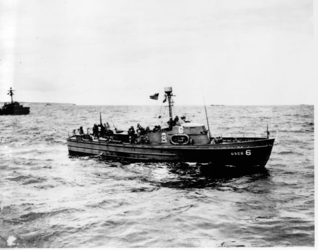 CGC-6, notice the unauthorized skull and crossbones on the superstructure. It also appeared on the crew's helmets. Source: USCG.mil/Public Domain