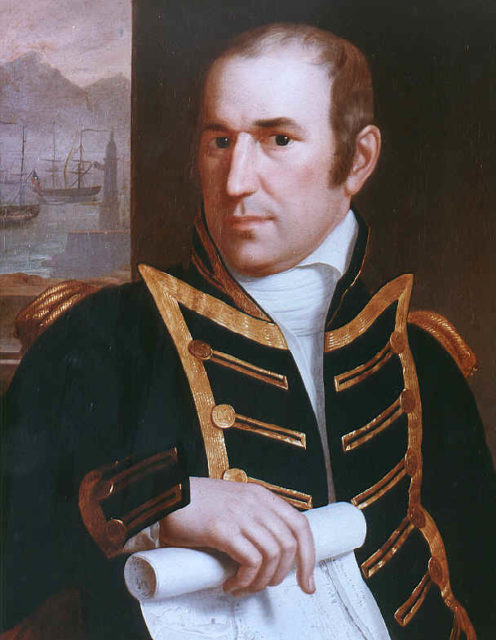 Edward Preble as Commodore, many years after commanding the Pickering.