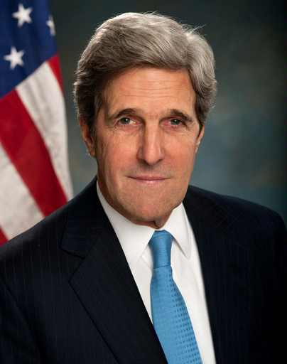 US Secretary of State John Forbes Kerry Image Source: Wikipedia