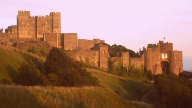 Dover Castle, via Wikipedia