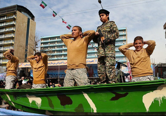 Iranians recreating the event in Teheran on February 22, 2016 Image Source: Mohammad Ali Marizad CC BY 2.5