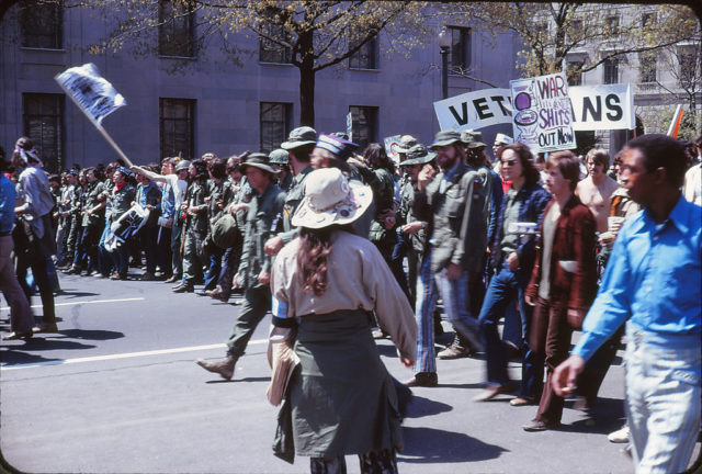 Vietnam War Protests, Washington April 1971 (Wikipedia)