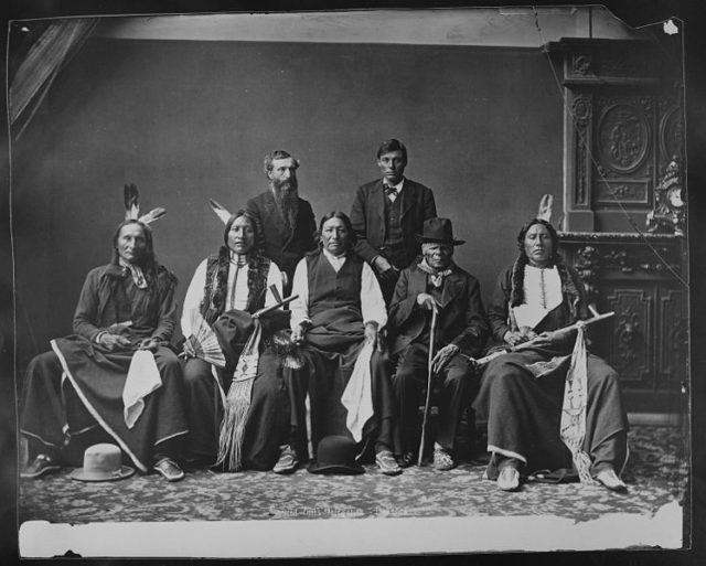 Native American Wattiors, late 1800s. Wikipedia / Public Domain