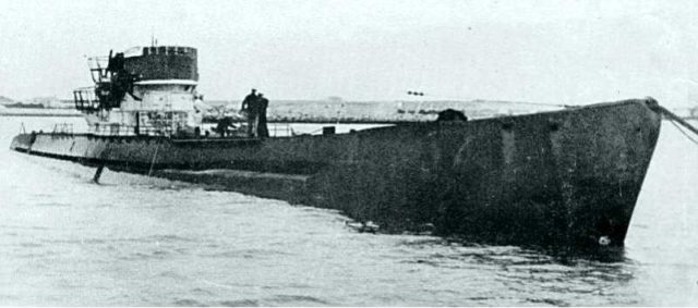 U-530 after surrendering (Wikipedia)