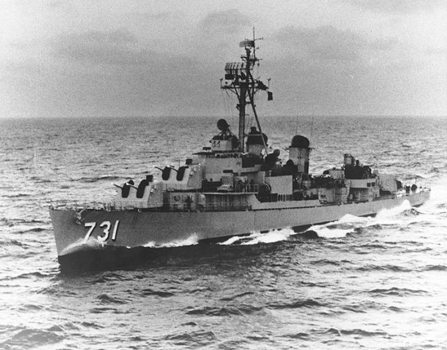 The USS Maddox Image Source: Wikipedia