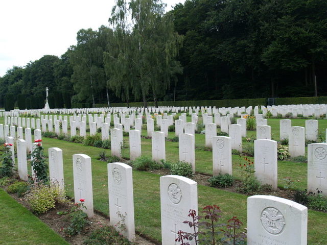 Reichswald Forest War Cemetery. Wikimedia Commons / Public Domain.