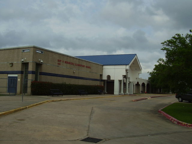 Roy P. Benavidez Elementary School in Gulfton, Houston, Texas.
