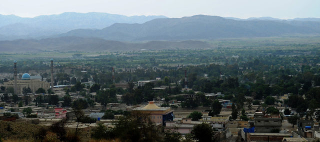 A view of Khost, Afghanistan in April 27th, 2010, in Khost province, Afghanistan.