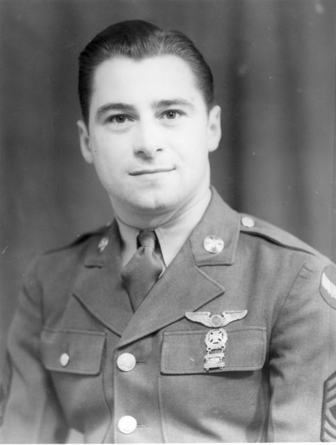 Master Sgt. Joseph Sarnoski was an expert bombardier. In May 1943, he was commissioned a 2nd lieutenant. (U.S. Air Force photo / Wikipedia / Public Domain)