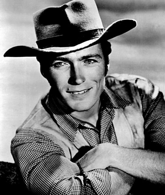 Clint Eastwood in one of his earliest roles. eBay/Studio/Wikipedia/Public Domain
