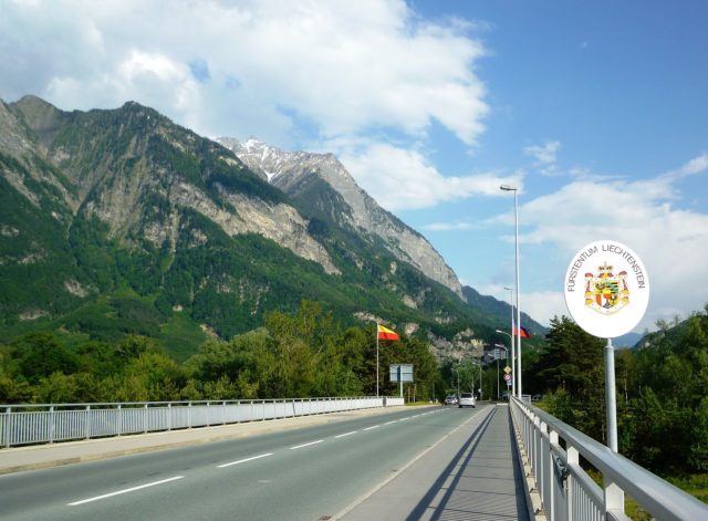 There is no border control between Liechtenstein and Switzerland. Photo Credit
