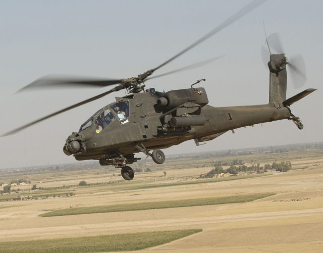 A Boeing AH-64 Apache