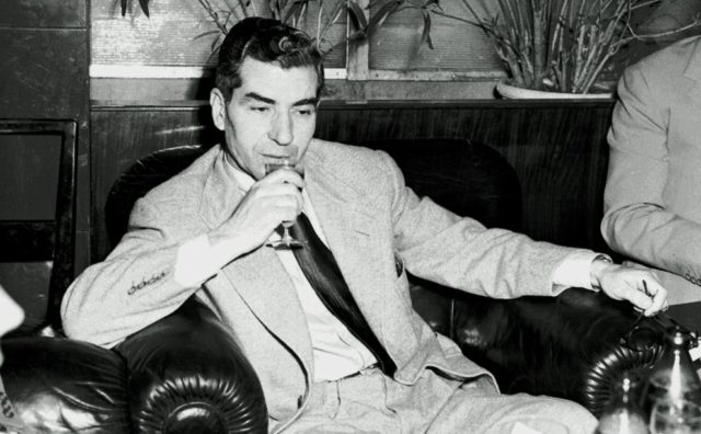 Charles Lucky Luciano in Rome, Italy