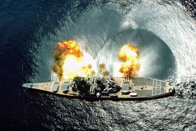 USS Iowa, 1984.