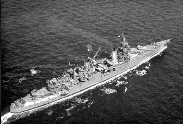 USS Indianapolis CA 35, 1945