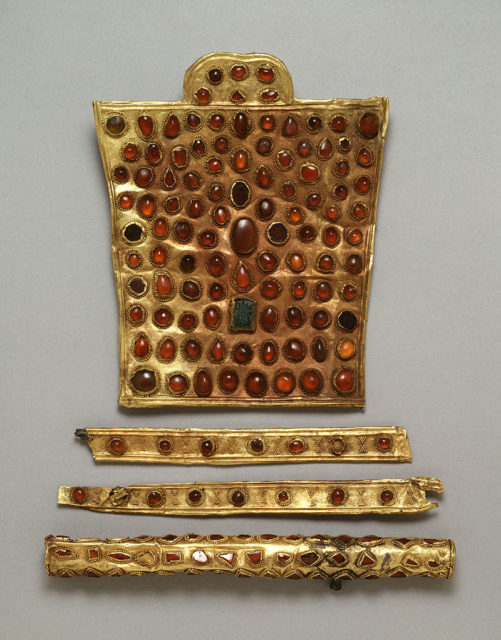 Hunnish horse trappings.