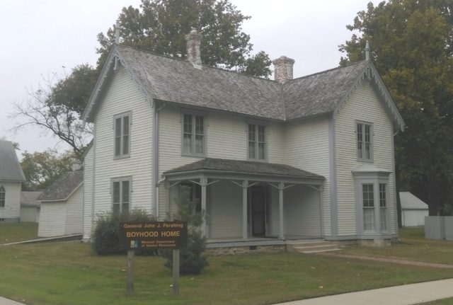 The boyhood home of John J. Pershing is located in the small community of Laclede, Mo., and is now part of the Gen. John J. Pershing Boyhood Home State Historic Site. The site is operated by the Missouri State Parks—a division of the Missouri Department of Natural Resources. Courtesy of Jeremy P. Ämick.