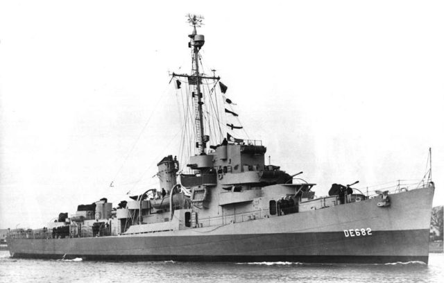 The USS Underhill, the Kaitens’ most successful sinking