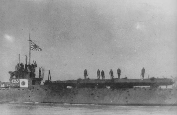 One of the Japanese submarines used to transport Kaitens to within easy reach of their targets