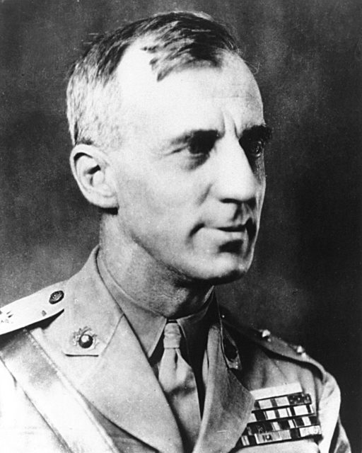 The United States Marine Corps Major General Smedley Darlington Butler