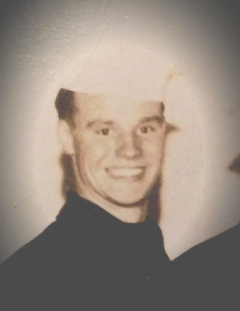 Strolberg is pictured in 1945 in his graduation photo from the United States Maritime Service Training Station located in Sheepshead Bay, New York. Courtesy Marvin Strolberg.