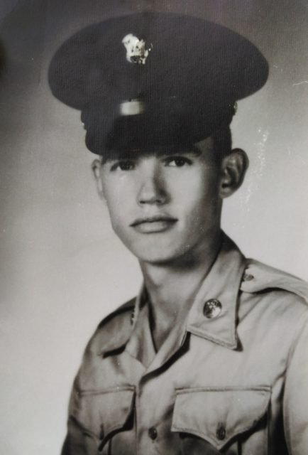 The late Leon Hoelscher of Wardsville was drafted into the Army in 1966. Following his passing in 1985, his widow has struggled to acquire a military marker from the Department of Veterans Affairs. Courtesy of Elizabeth Hoelscher-Siebeneck.