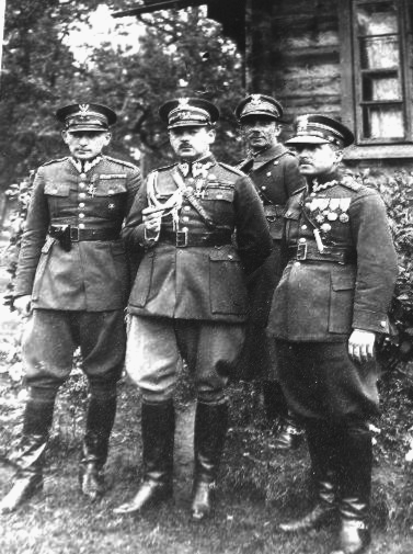 Polish Soldiers of Border Protection Corps.
