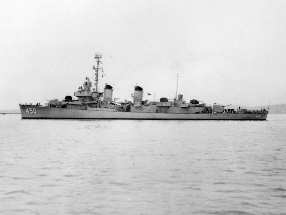 The USS O’Bannon.