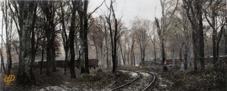 Near Rethondes, November 10, 1918.