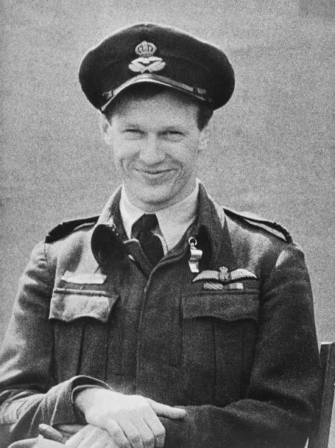 Portrait of Ian Willoughby Bazalgette, awarded the Victoria Cross: France, 4 August 1944.