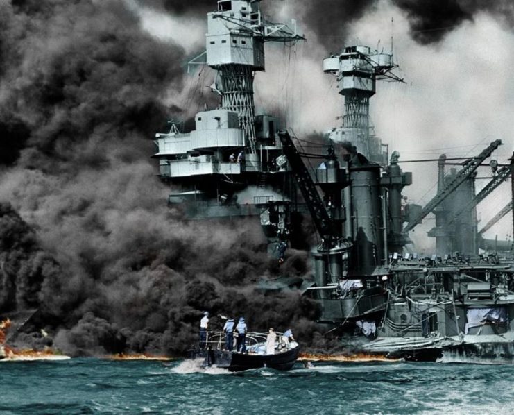 December 7, 1941. Pearl Harbor, Hawaii. Paul Reynolds / mediadrumworld.com