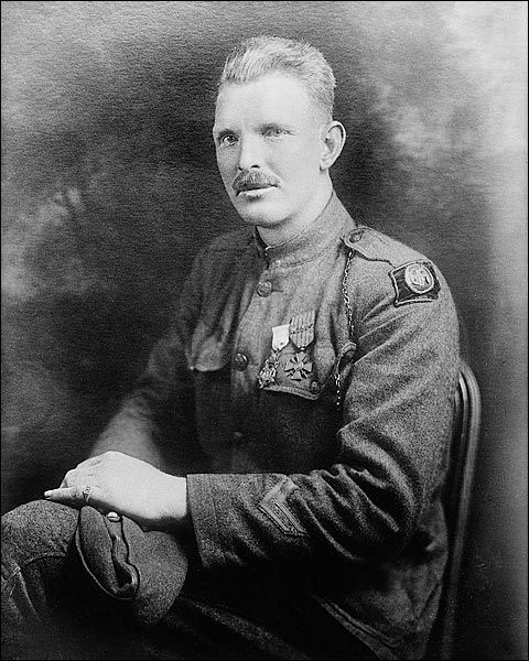 Known also by his rank, Sergeant York, He was one of the most decorated American soldiers in World War I.