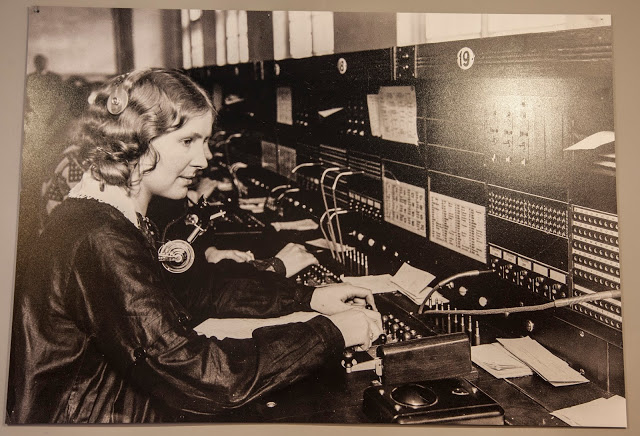 A Polish Switchboard Operator in the Polish Post Office