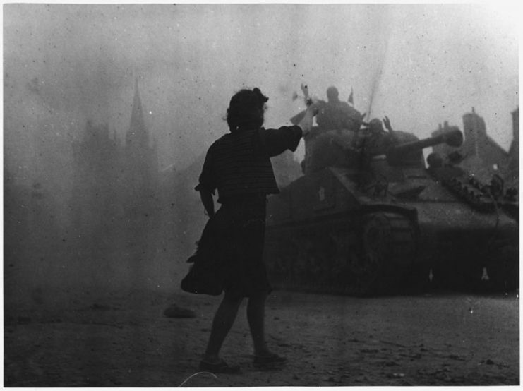 French Army Returns to France.