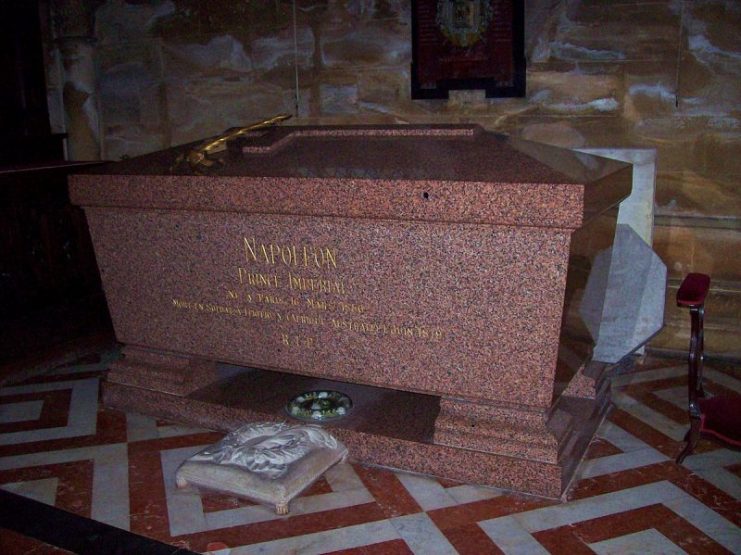 Tomb of Napoléon, Prince Imperial. By Len Williams – CC BY-SA 3.0