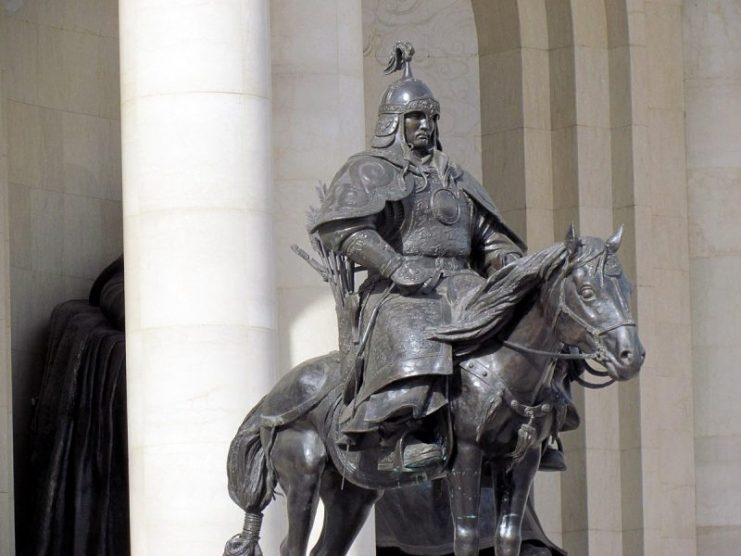 Statue of Genghis Khan. By David Berkowitz – CC BY 2.0