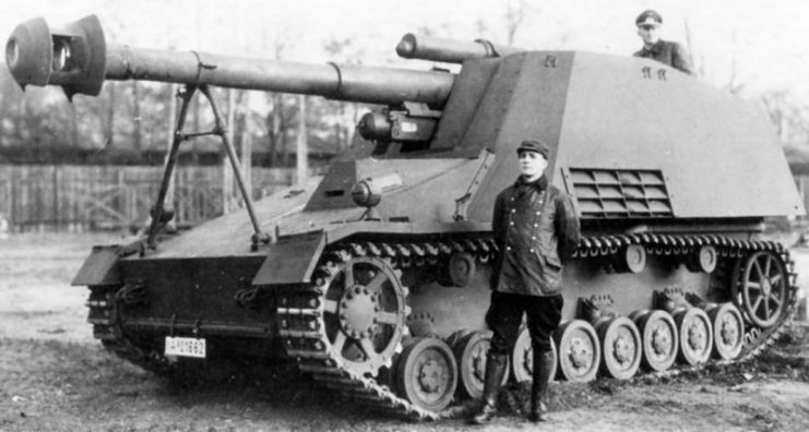 A prototype of the Hummel.